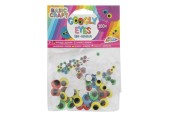 Grafix Wiggle Eyes lot de 100 pièces