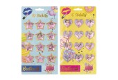 Grafix Besties autocollants à paillettes 3D pack de 12 pièces