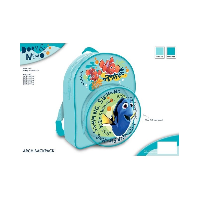 Dory & Nemo Round Pocket rugzak
