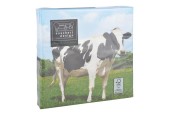Esschert Design Serviettes en papier vache 33x33cm