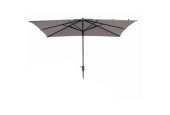 Parasol Syros carré à enroulement 280x280cm taupe