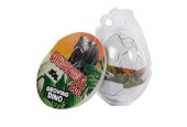 DinoWorld ei met groeiende dinosaurus  6cm (blister)