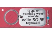 Sleutelhanger 30%
