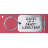 Sleutelhanger Dameskleedkamer
