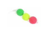 Beachballballetjes 40mm Netje A 3 Stuks Assorti Kleuren