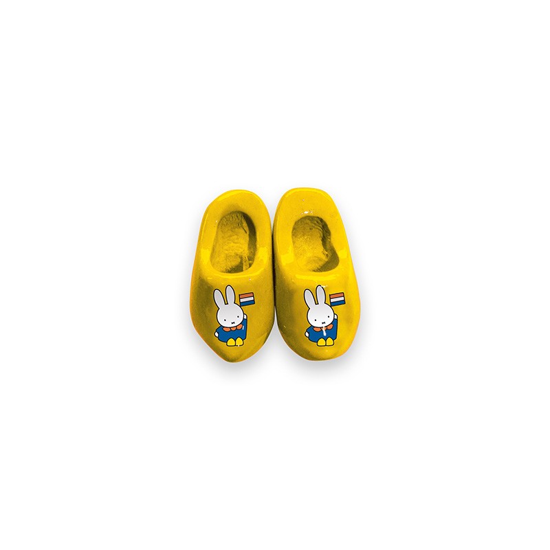 Miffy Magnet 2 sabot 4 cm jaune