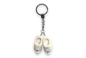 Miffy Porte-clés 2 sabot 4 cm blanc/bleu