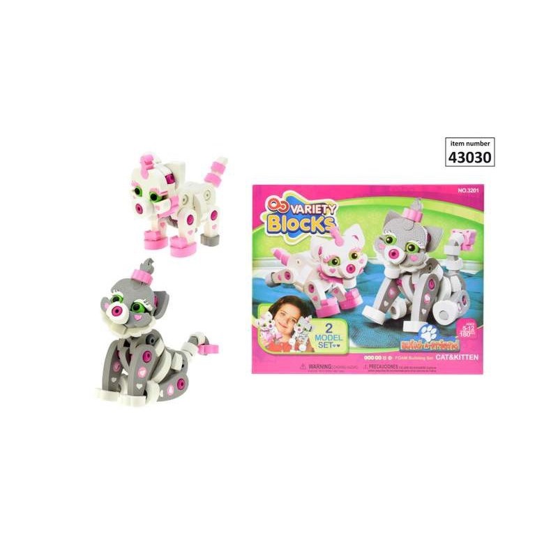"Build-a-friend" DIY Foam Katjes Pakket