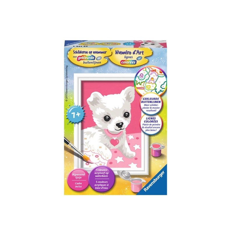 Ravensburger Peinture par numéros Chihuahua