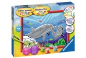 Ravensburger Peinture par numéro Dauphins