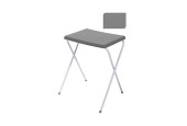 Table pliante 37x51xh69cm gris foncé