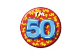 Paperdreams Button klein - i'm 50