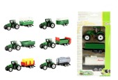 Mini tracteur avec 2 remorques