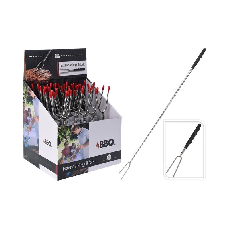 Grillvork Uitschuifbaar 72cm