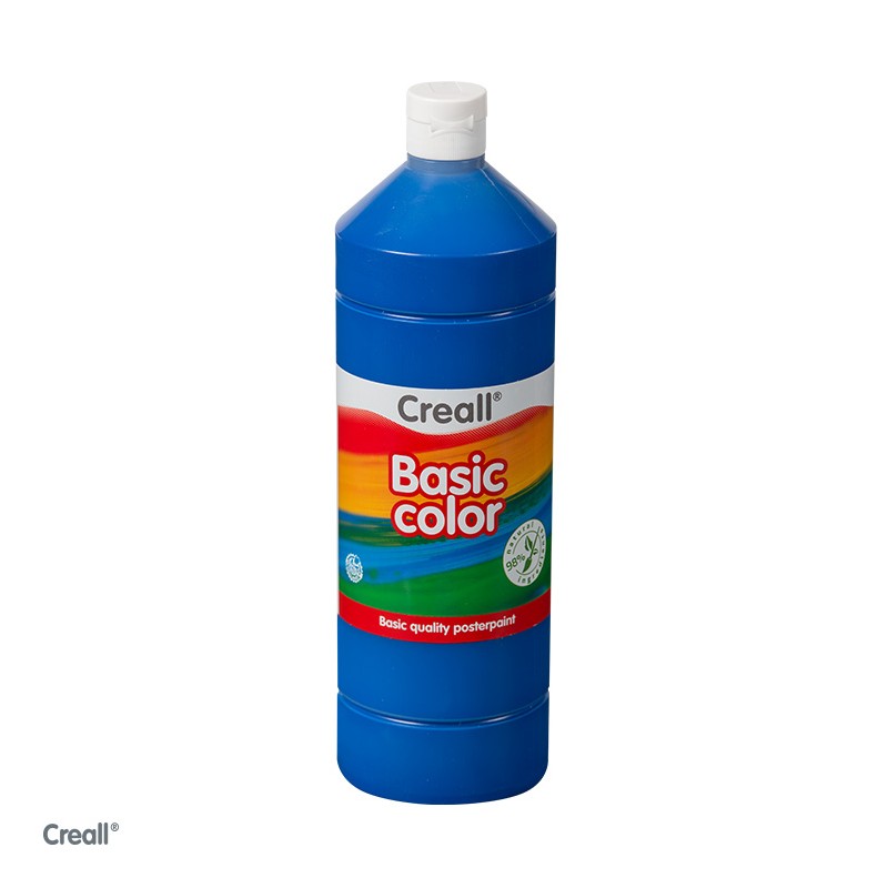 Plakkaatverf 500ml Donkerblauw