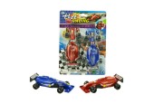 Raceauto pull back blister a 2st. assorti kleuren