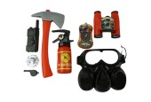 Coffret de jeu pompiers 7 pièces