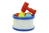 Hamerspel rond met ballen Ø16x10cm