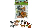 Animaux de la ferme 10 pièces dans un sachet