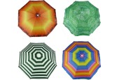 Parasol 175cm couleurs assorties