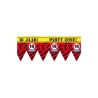 Party Tape - 18 jaar 12 meter