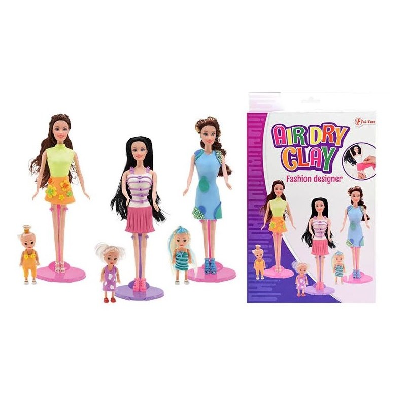 Maak je eigen klei kleding met tienerpop & baby ass.