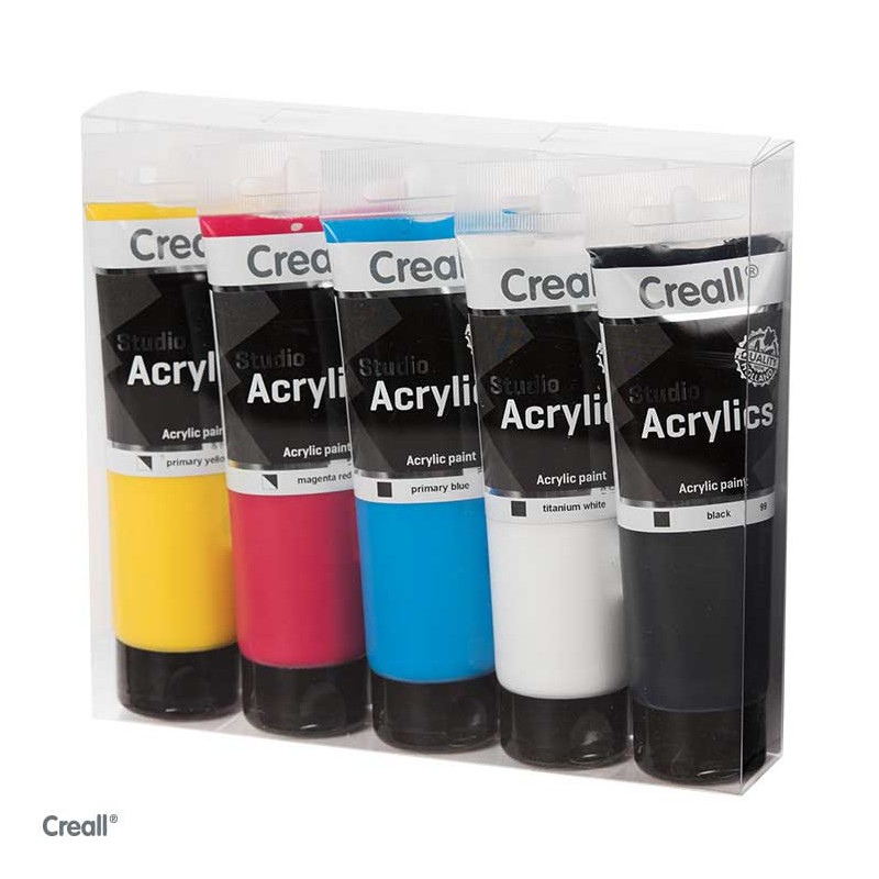 Tube acrylique Creall Studio 5x120ml