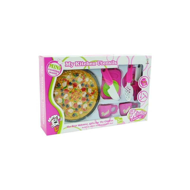 Kit de découpe de pizza Velcro avec accessoires
