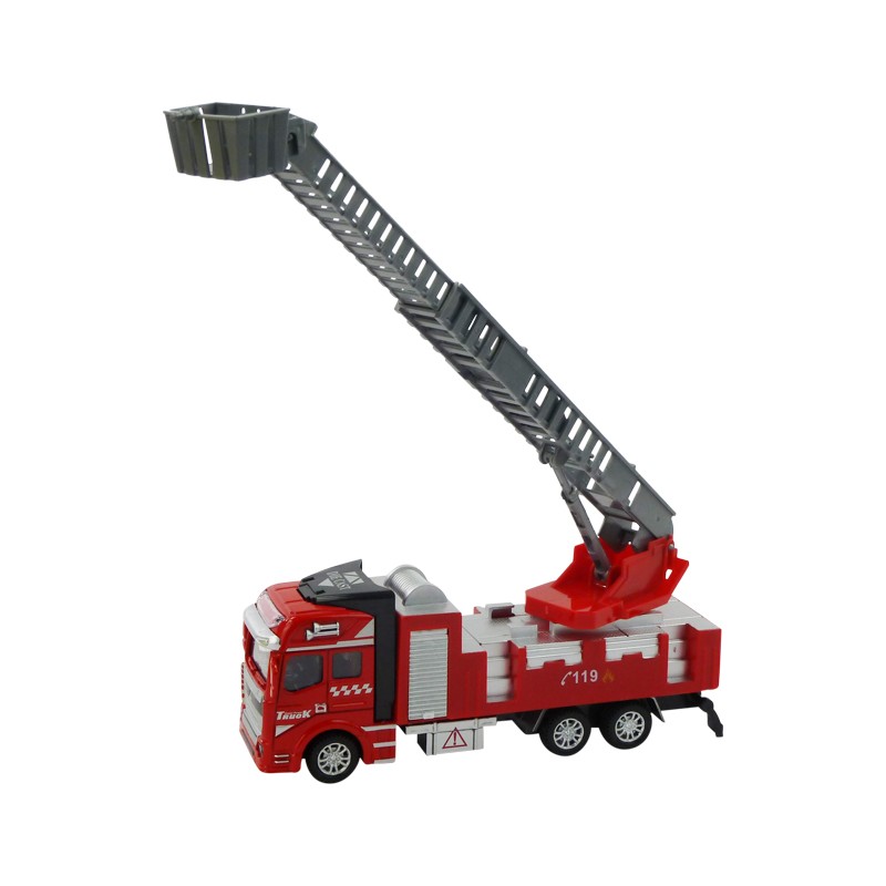 Camion de pompiers moulé sous pression, retirez 3 modèles différents