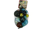 Knikkers Bonken En Megabonken 1 Kilo In Netje (2x50mm, 2x42mm, 3x33mm, 15x25mm)