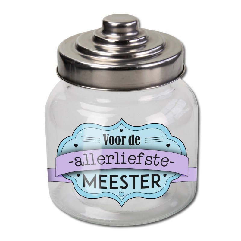 Pot à Bonbons Paperdreams - Maître 13x11cm