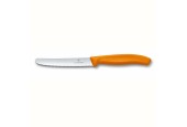 Victorinox Tomatenmes /Tafelmes gekarteld oranje met 11cm lemmet