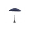 Parasol Las Palmas push-up 200 cm blauw met volant