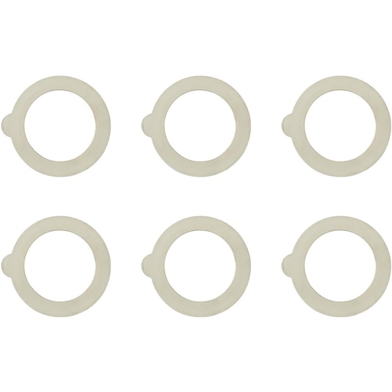 Rocco Bormioli Fido Weck anneau de pot rond en caoutchouc 90 mm 6 pièces pour pot de conservation