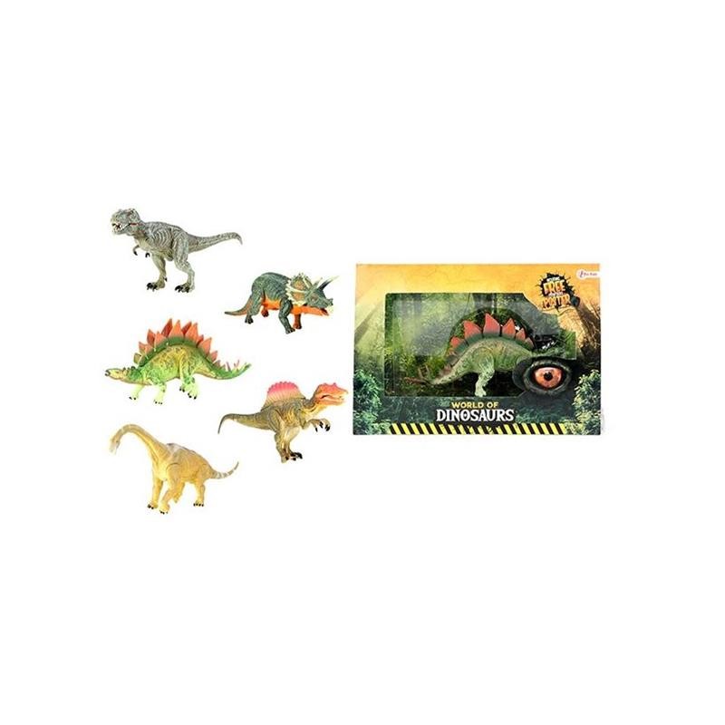 MONDE DES DINOSAURES Dino moyen en boîte