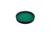 Pokerpiste 26 cm zwart kunstleder exclusief kaarten, dobbelbeker, en dobbelstenen. Bevat enkel de Pokerpiste.
