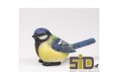 Statue de jardin Oiseau mésange charbonnière M 15,5x6,5x8,5cm