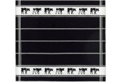 DDDDD Theedoek koe zwart/wit 60x65cm 6 stuks