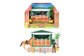Toi Toys Écurie avec gardien et accessoires