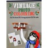 livre de coloriage vintage