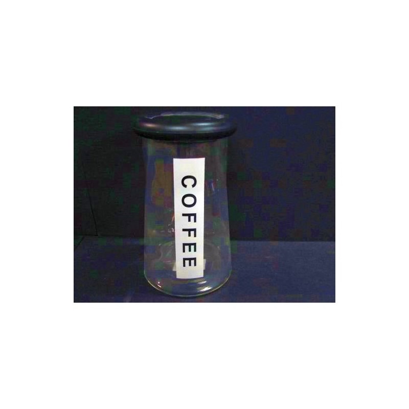 pot de stockage verre de café