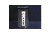 pot de stockage verre de café