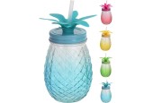Verre à boire avec paille 400ml