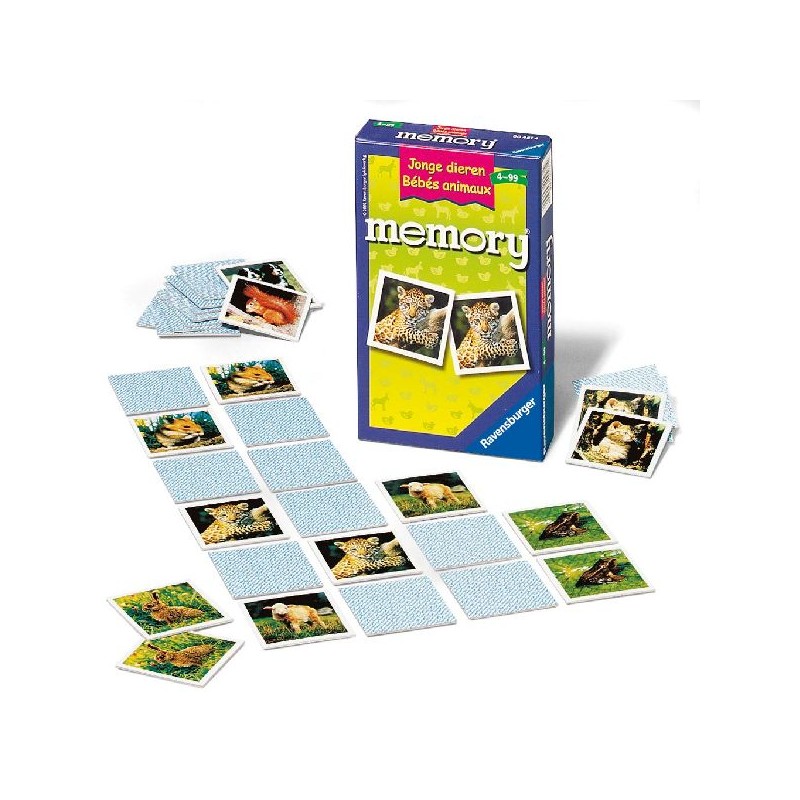 Ravensburger Mémoire des jeunes animaux