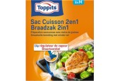 Toppits Braadzakken 2-in-1 8 Zakken Maat M Tot 2,5kg