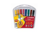 Stabilo Trio Scribbi Viltstiften Etui 8 Kleuren