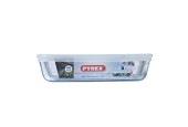Bol Pyrex COOK&FREEZE rectangle en verre avec couvercle en plastique 0,8L 19 x 14 x 4 cm