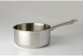 Eurocuisine Steelpan 16cm RVS Met Stalen Greep 1.4liter
