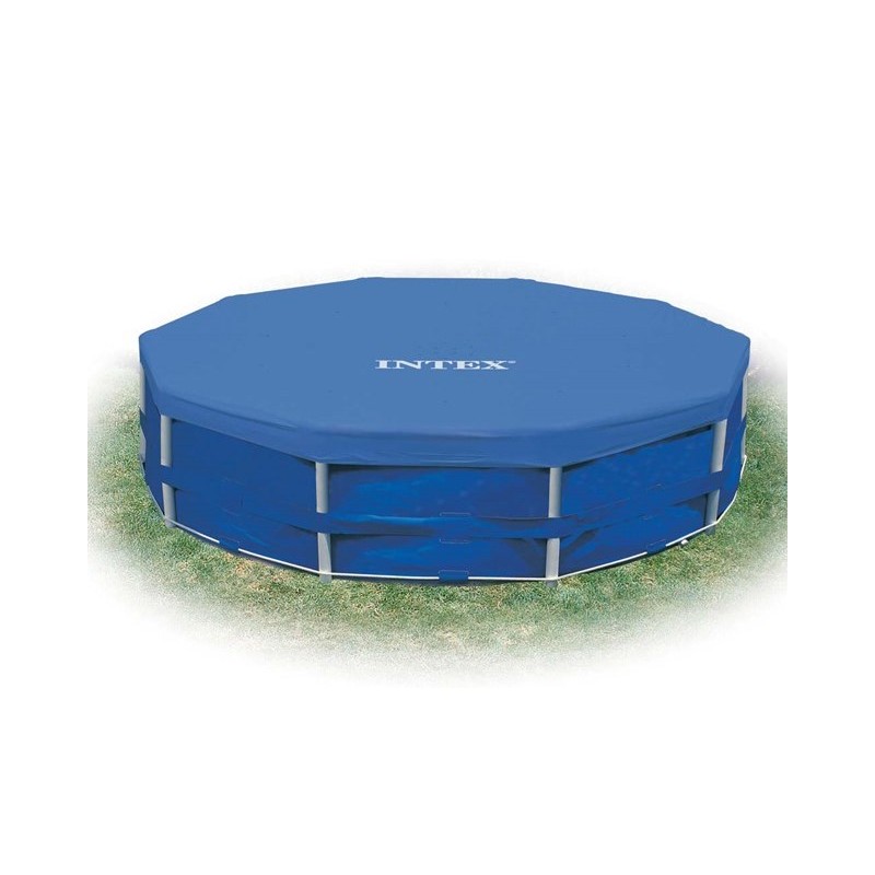 Intex Afdekzeil Rond 305cm Poolcover Frame Zwembad