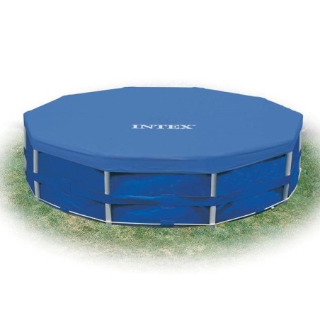 Intex Afdekzeil Rond 305cm Poolcover Frame Zwembad